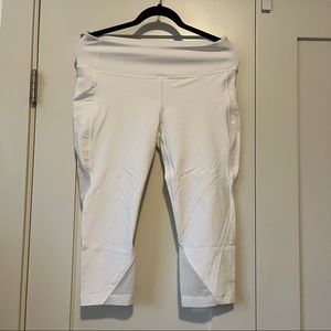 White LuluLemon Leggings